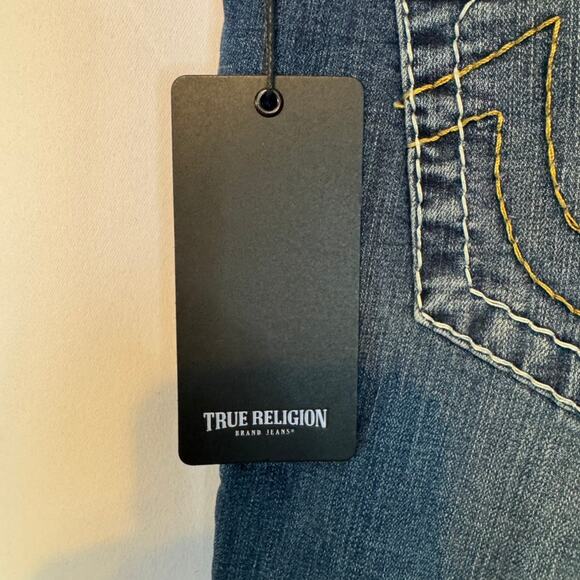 True Religion Jennie Curvy High Rise Super Skinny Jeans W27 Big T Resistence NWT - Picture 8 of 12